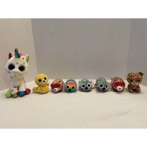 TY Beanie Babies - Teeny Tys Glitter Eyes (Set of 8)